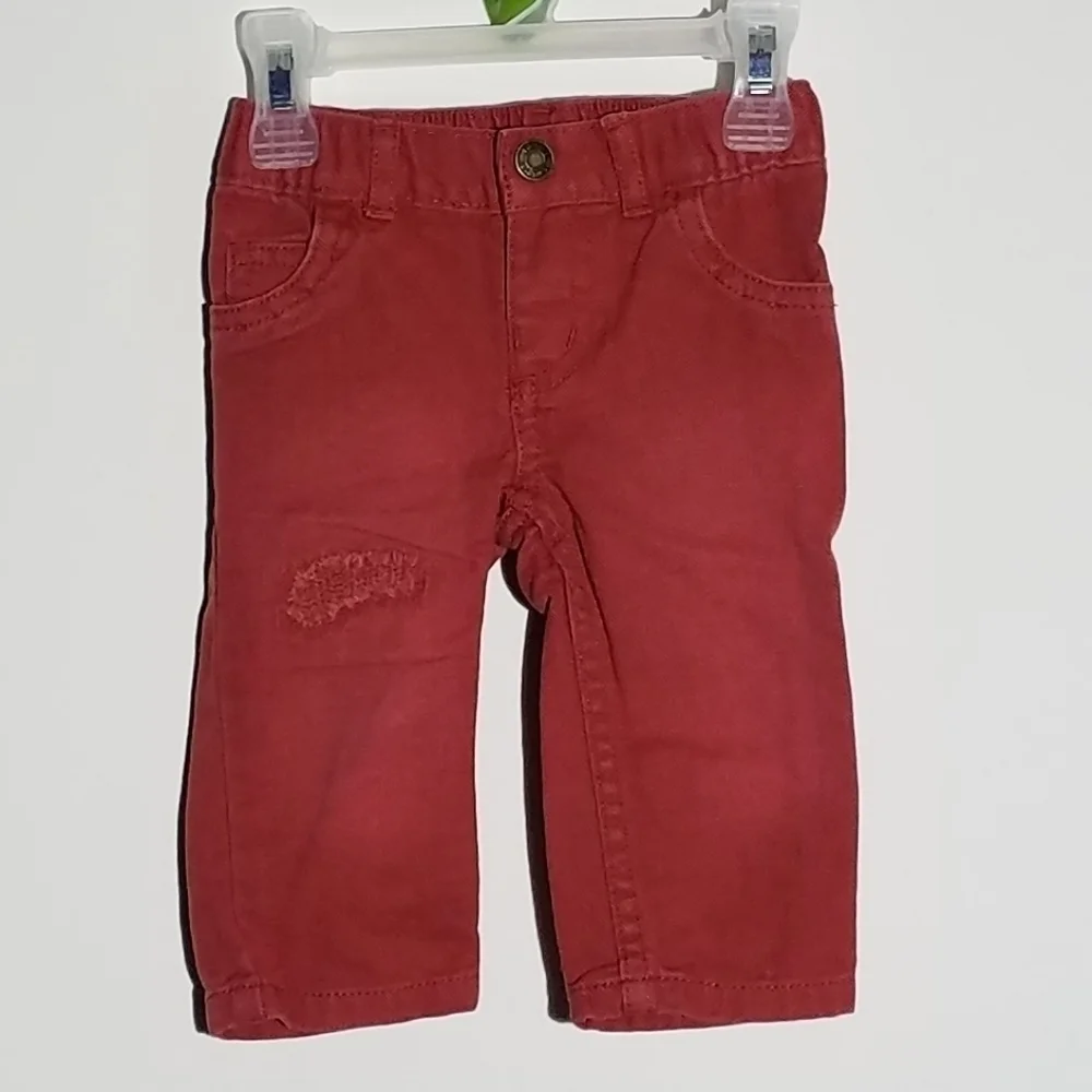 Carter's Distressed Jeans 6m